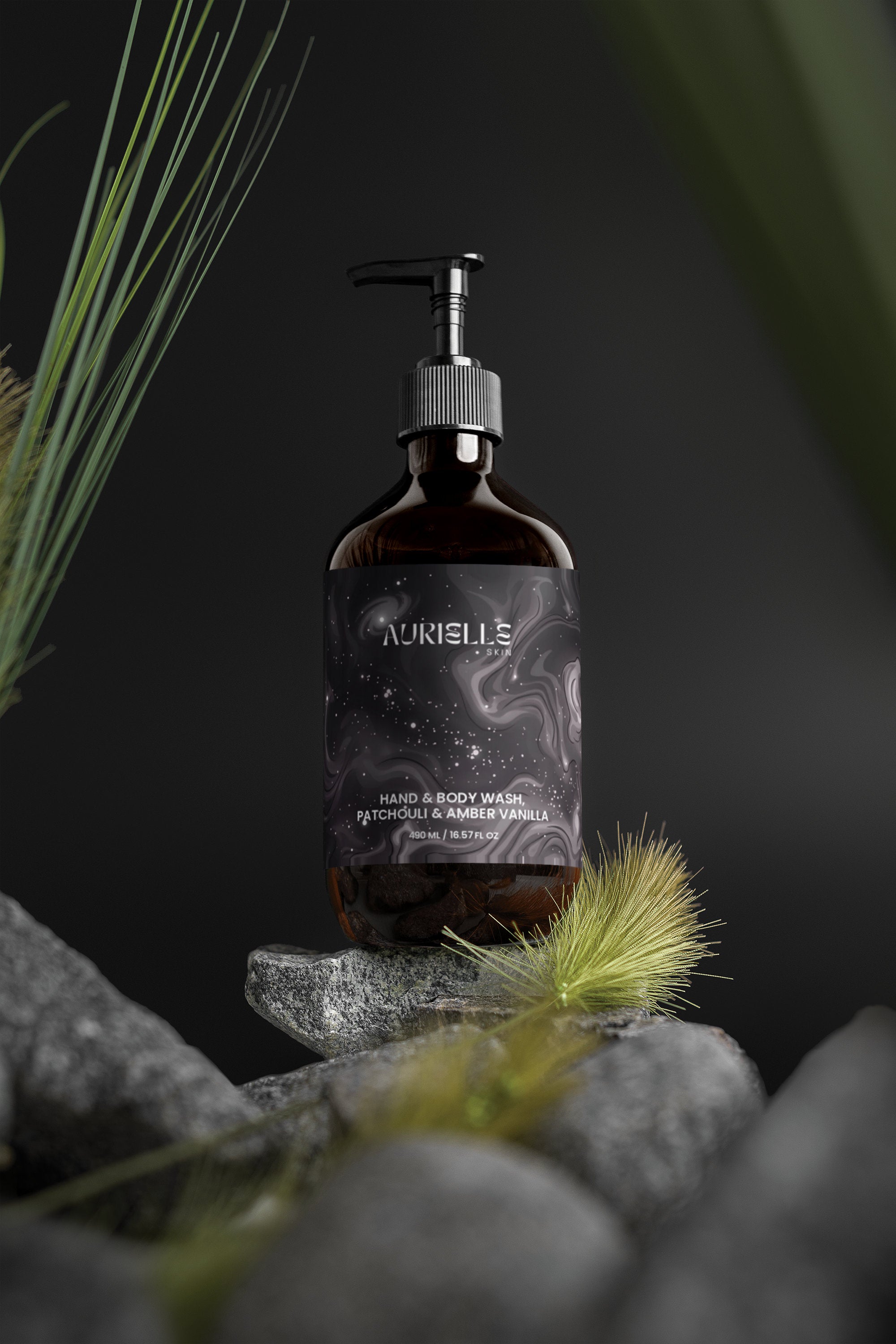 Hand & Body Wash, Patchouli & Amber Vanilla