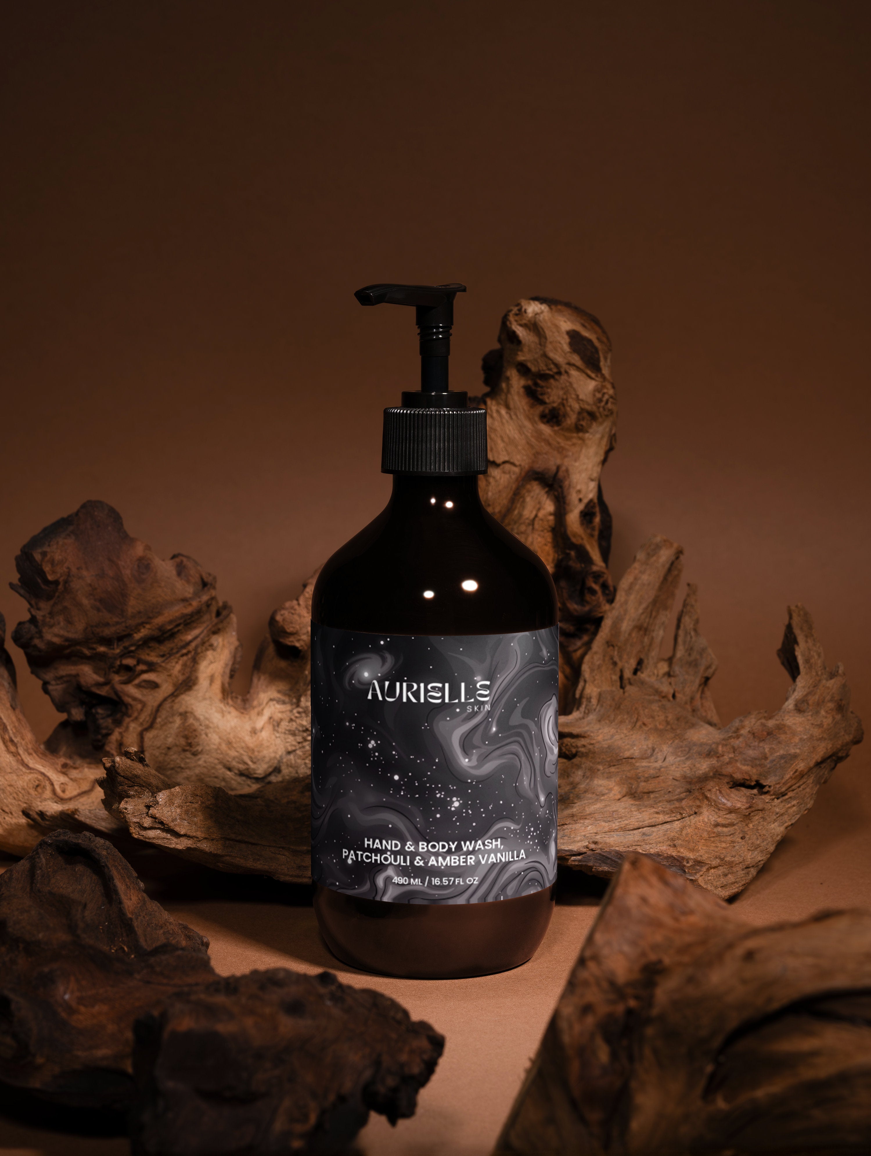Hand & Body Wash, Patchouli & Amber Vanilla