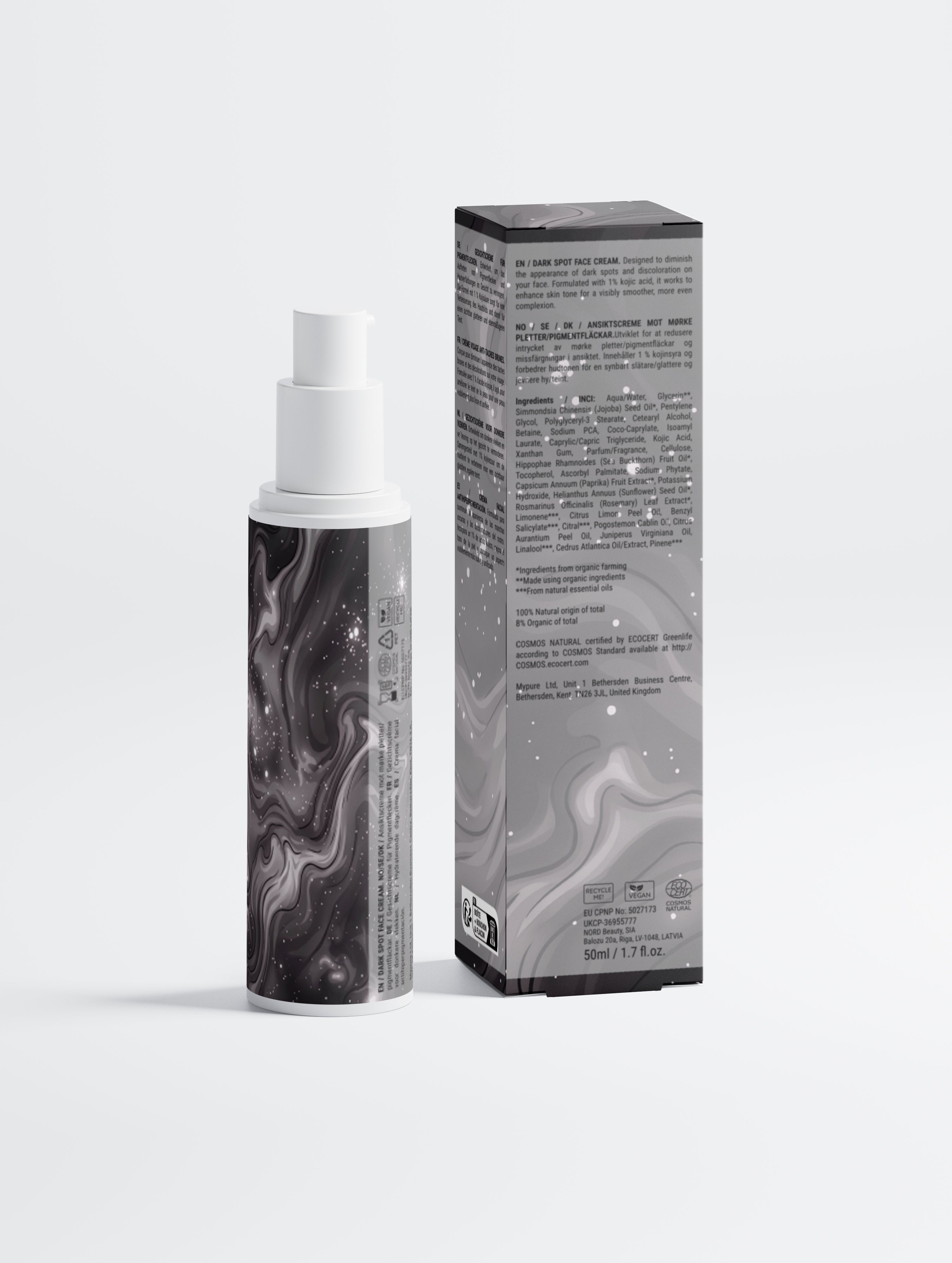 Dark Spot Face Cream with Kojic Acid